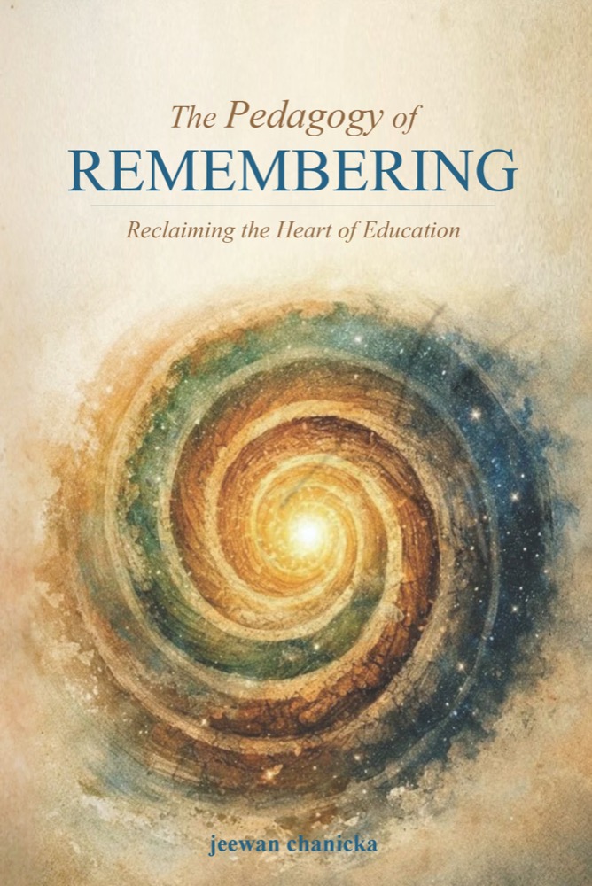 The Pedagogy of Remembering book cover by jeewan chanicka